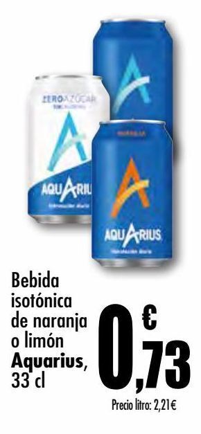 Unide Supermercados Bebida isotónica aquarius oferta