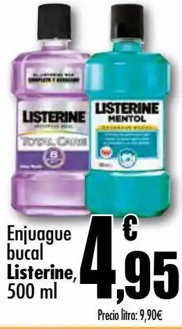 Unide Supermercados Enjuague bucal listerine oferta