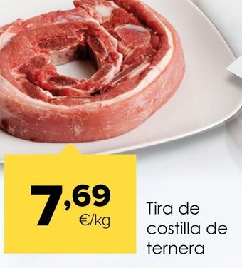 Autoservicios Familia Costillas de ternera oferta