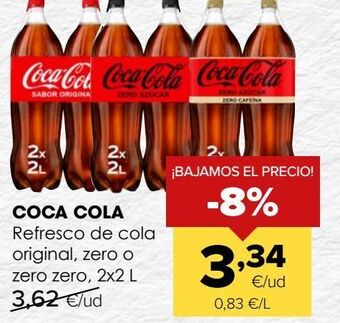 Autoservicios Familia Coca-cola oferta