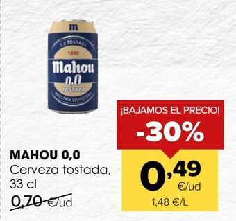Autoservicios Familia Cerveza mahou oferta