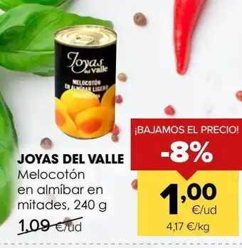 Autoservicios Familia Melocotón en almíbar oferta