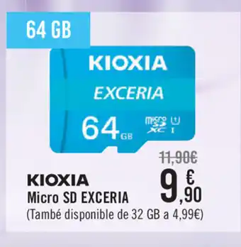 Carrefour Kioxia Micro SD Exceria oferta