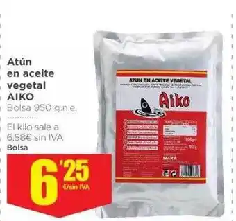 Makro Aiko atún en aceite vegetal oferta