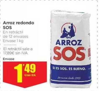 Makro Sos arroz redondo oferta