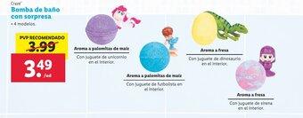 Lidl Craze Bomba de baño con sorpresa oferta