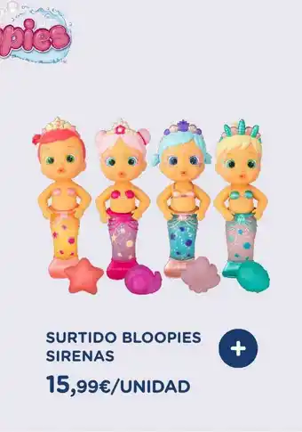 El Corte Inglés Surtido Bloopies Sirenas oferta