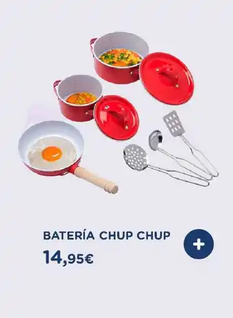 El Corte Inglés Batería Chup Chup oferta