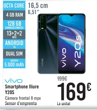 Carrefour Vivo Smartphone lliure Y20S oferta