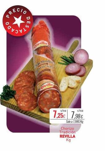 Cuevas Cash Chorizo tradición revilla kg oferta