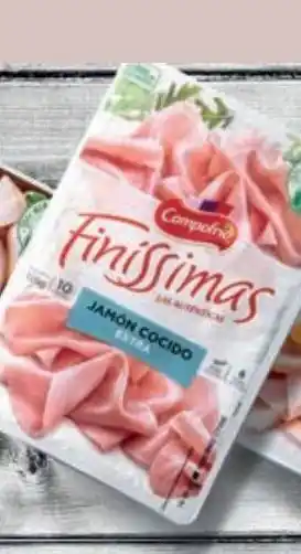 Caprabo Campofrío jamón cocido finissimas 115 g oferta