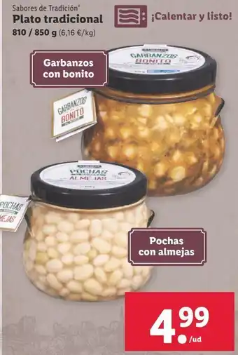 Lidl Platos tradicionales oferta