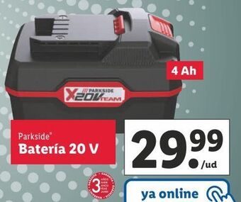 Lidl Herramientas parkside oferta