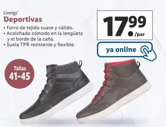 Lidl Deportivas livergy oferta