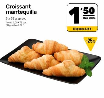 AhorraMas Croissants de mantequilla oferta