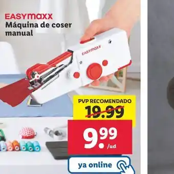 Lidl Máquina de coser manual oferta
