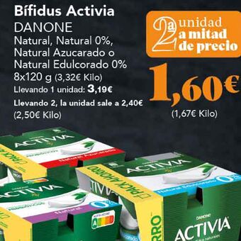 Gadis Bifidus activia oferta