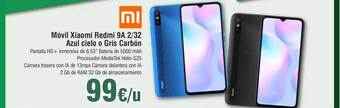 FROIZ Móvil xiaomi redmi 9a 2 32 azul cielo o gris carbón oferta