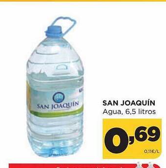 Alimerka San joaquín agua oferta