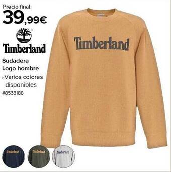 Costco Timberland sudadera logo hombre oferta