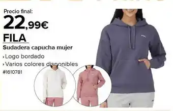 Costco Fila sudadera capucha mujer oferta