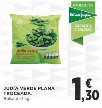 Supercor Judia verde plana troceada oferta