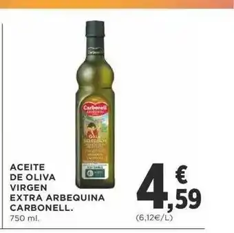 Supercor Aceite de oliva virgen extra arbequina carbonell oferta