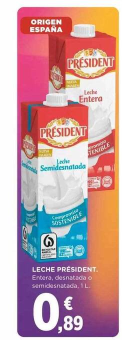 Supercor Leche président oferta