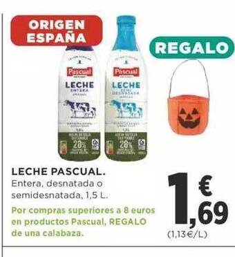 Supercor Leche pascual oferta