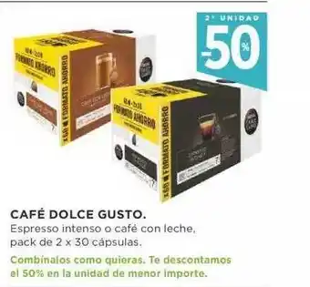 Supercor 2a unidad -50% café dolce gusto oferta