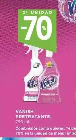 Supercor 2a unidad -70% vanish pretratante oferta