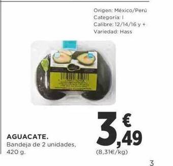 Supercor Aguacate oferta