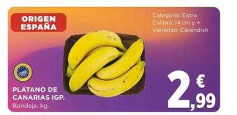 Supercor Plátano de canarias igp oferta
