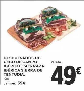 Supercor Deshuesados de cebo de campo ibéricos 50% raza ibérica sierra de tentudia oferta