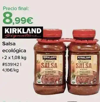 Costco Salsa ecológica oferta