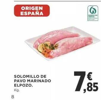 Supercor Solomillo de pavo marinado elpozo oferta