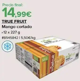 Costco True fruit mango cortado oferta