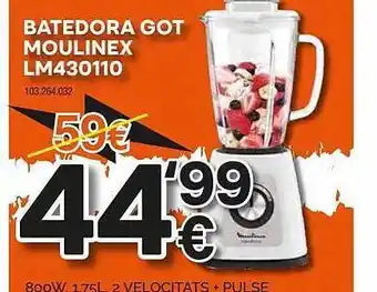 Expert Batedora got moulinex lm430110 oferta