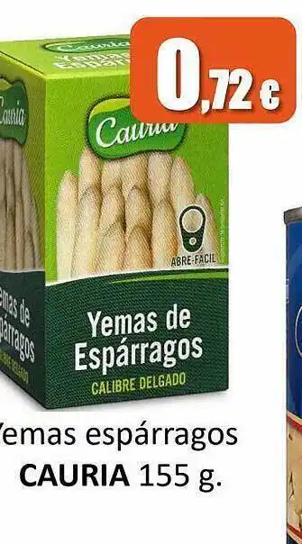 Super Alcoop Yemas espárragos cauria oferta