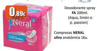 Super Alcoop Compresas neral ultra anatómica oferta