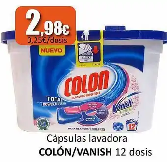 Super Alcoop Cápsulas lavadora colón vanish oferta