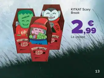 Carrefour Kitkat scary break oferta