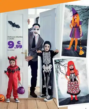 Carrefour Disfraces infantiles o adulto oferta