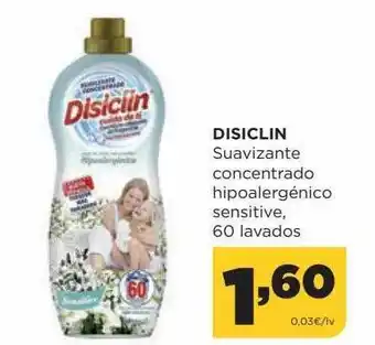 Alimerka Disiclin suavizante concentrado hipoalergénico sensitive oferta