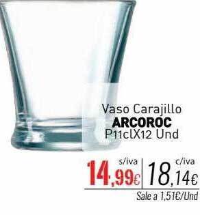 Cuevas Cash Vaso carajillo arcoroc oferta