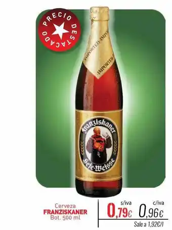 Cuevas Cash Cerveza franziskaner bot. oferta
