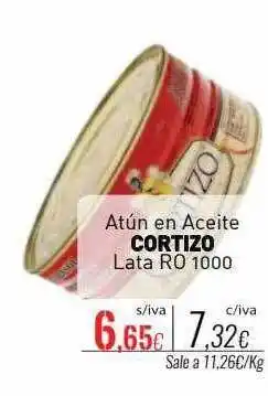 Cuevas Cash Atún en aceite cortizo lata ro 1000 oferta