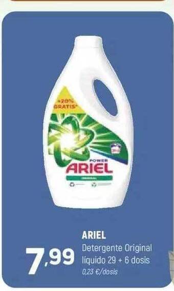 Coviran Ariel detergente original líquido oferta