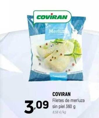 Coviran Coviran filetes de merluza sin piel oferta