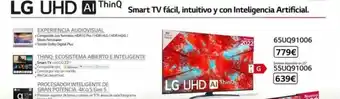 Fnac Lg uhd ai thinq oferta